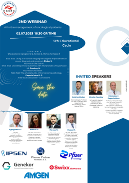 2nd Webinar AI in the management of oncological patients