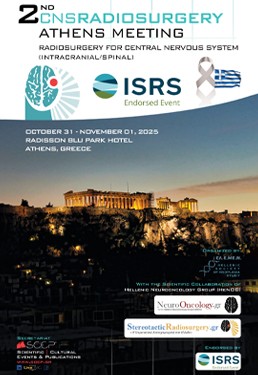 2nd CNS Radiosurgery Athens Meeting, RADIOSURGERY for Central Nervous System (Intracranial/Spinal)